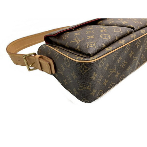 Louis Vuitton Brown Shoulder Monogram Viva GM City Bag - Picture 7 of 9